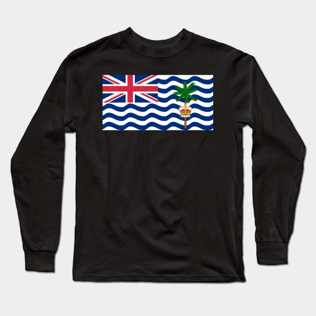 British Indian Ocean Territory Long Sleeve T-Shirt by Wickedcartoons